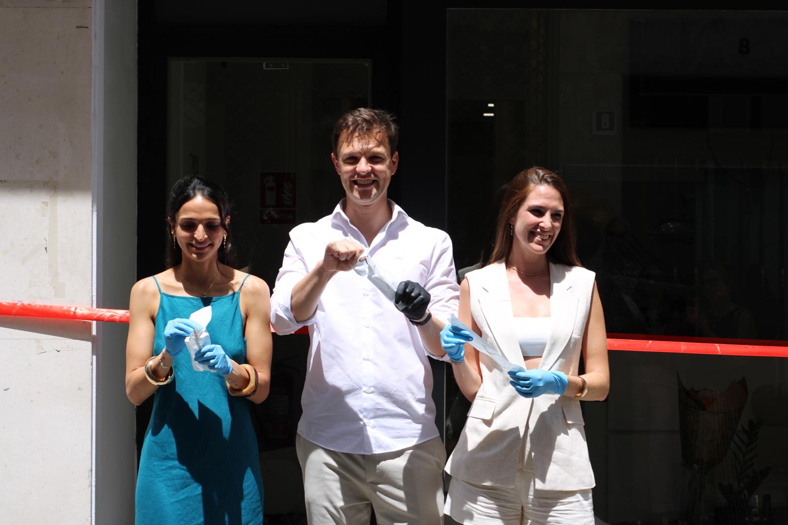Equipo Dr. Baos en la inauguración de Majadahonda