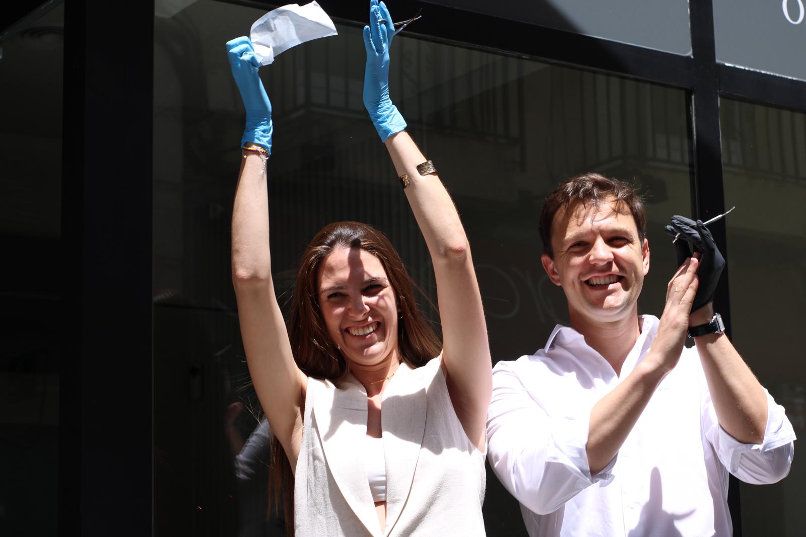 Celebración de la inauguración en Majadahonda